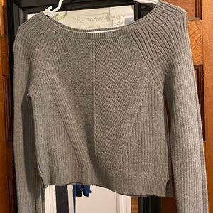 Express grey sweater
